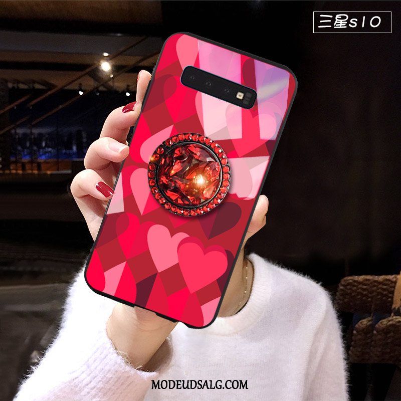 Samsung Galaxy S10 Etui Kreativ Beskyttelse Cover Af Personlighed Rød