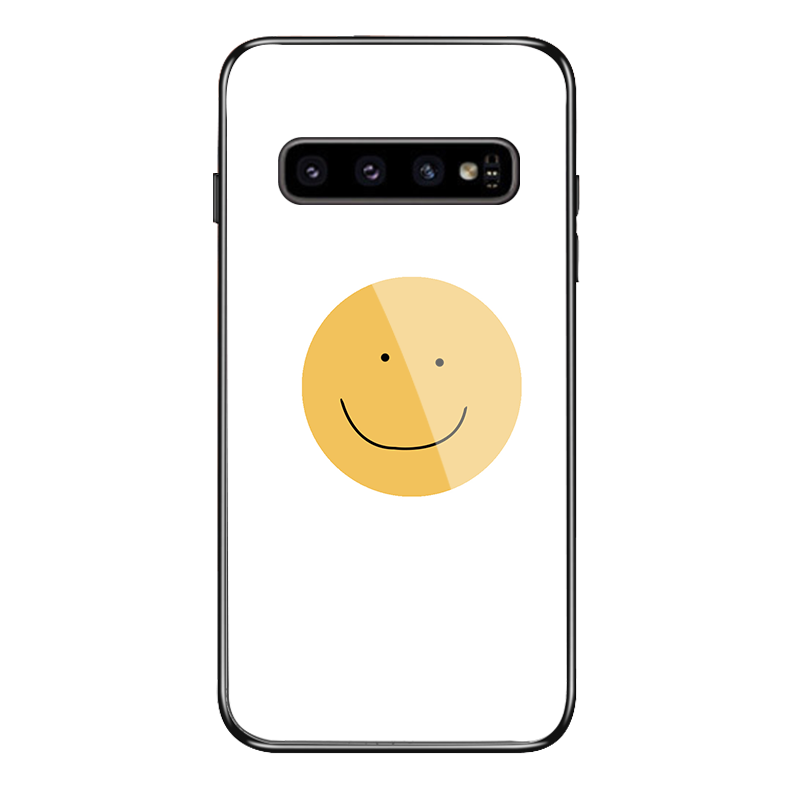 Samsung Galaxy S10+ Etui Kærlighed Frisk Vind Nubuck Smiley