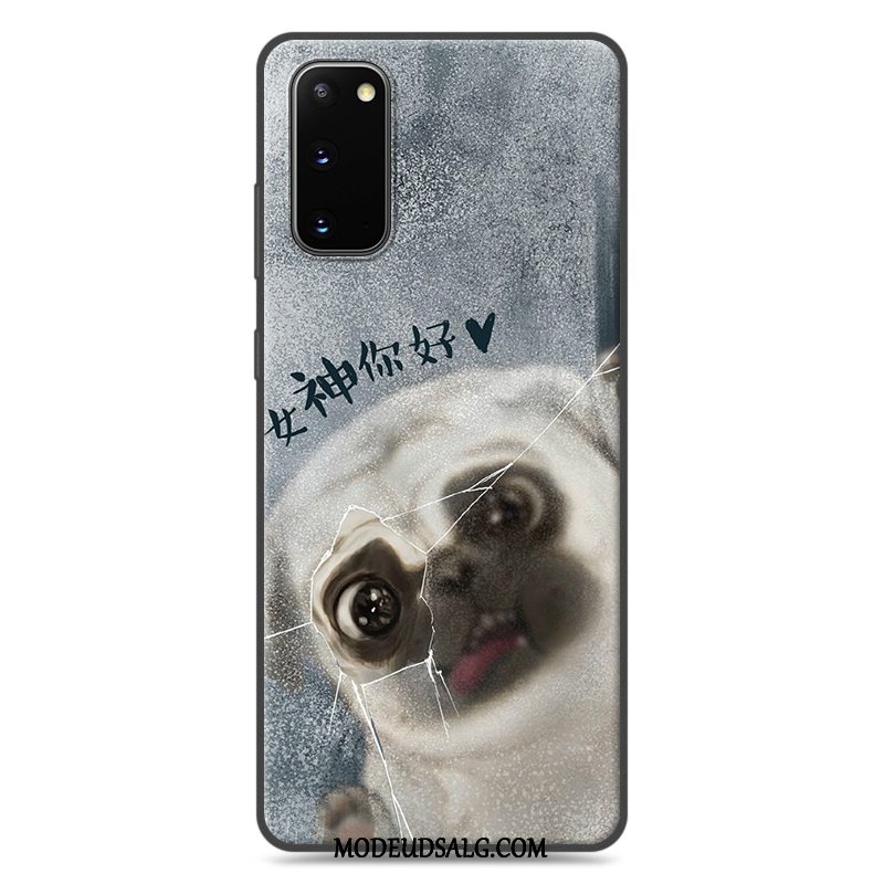 Samsung Galaxy S20 Etui Cartoon Alt Inklusive Silikone Nubuck Blød