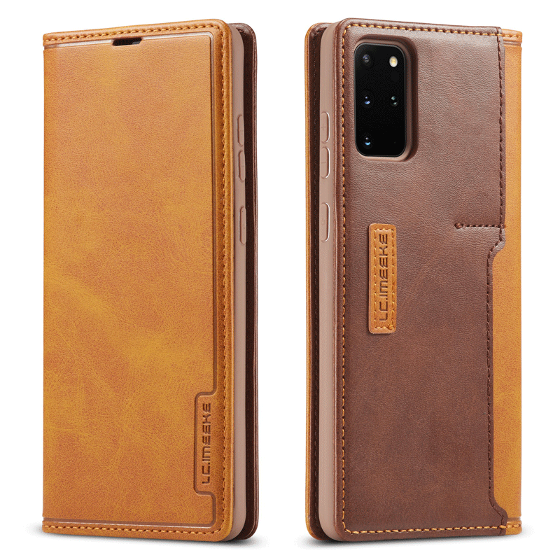 Samsung Galaxy S20+ Etui Pu Gul Membrane Alt Inklusive Folio