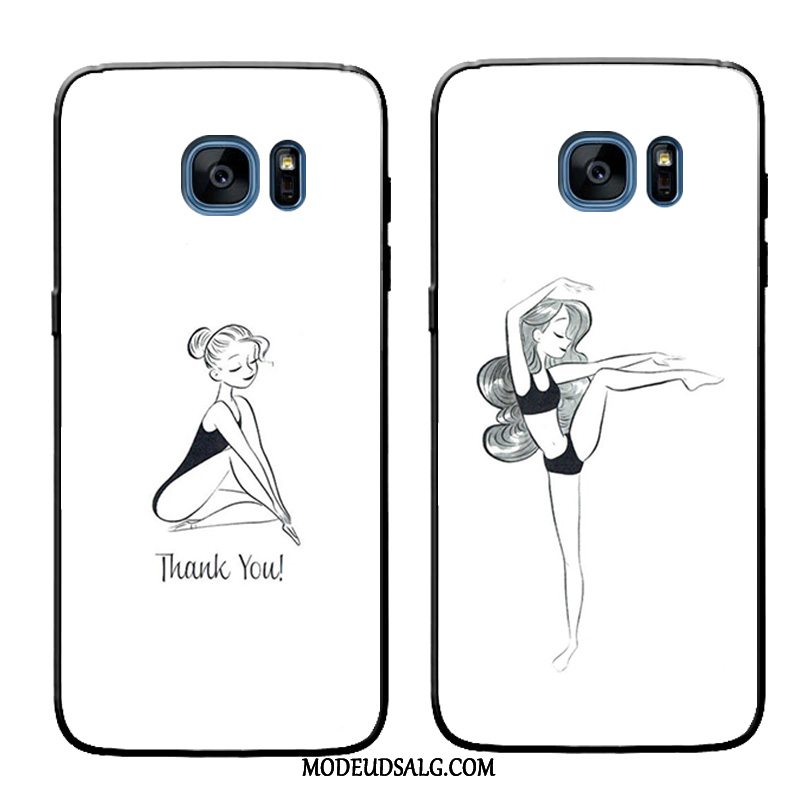 Samsung Galaxy S6 Edge Etui Kunst Kreativ Glas Ballet Cover