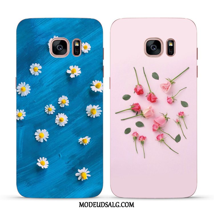 Samsung Galaxy S7 Etui / Cover Europa Blød Rose Vind Blomster