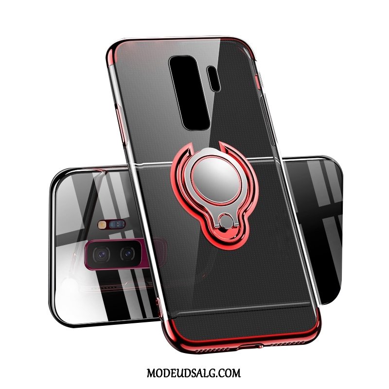 Samsung Galaxy S9+ Etui / Cover Alt Inklusive Simple Beskyttelse Net Red Gennemsigtig