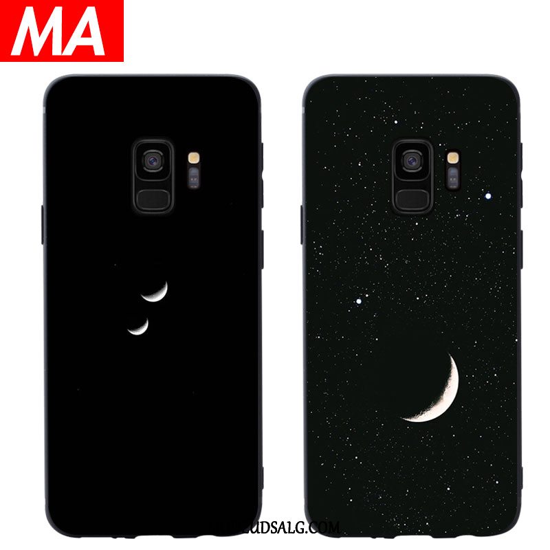 Samsung Galaxy S9 Etui Cover Smukke Beskyttelse Måned Stjerneklar