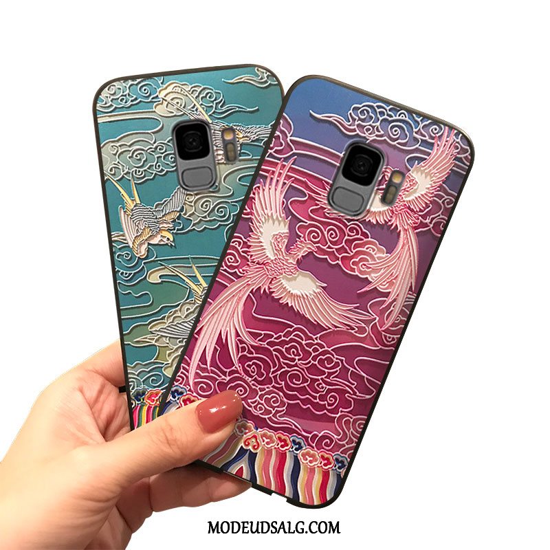 Samsung Galaxy S9 Etui Vind Support Silikone Cartoon Af Personlighed