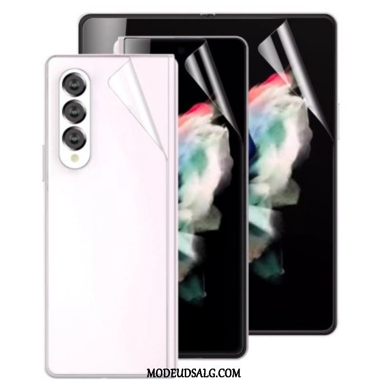 Samsung Galaxy Z Fold 4 Fuld Hydrogel Beskyttelsesfilm