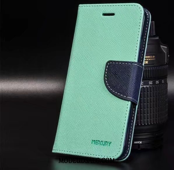 Sony Xperia 1 Etui Cover Grøn Folio Lædertaske Beskyttelse