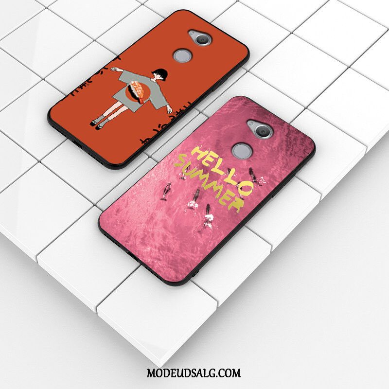 Sony Xperia Xa2 Ultra Etui Cover Alt Inklusive Rød Blød Cartoon