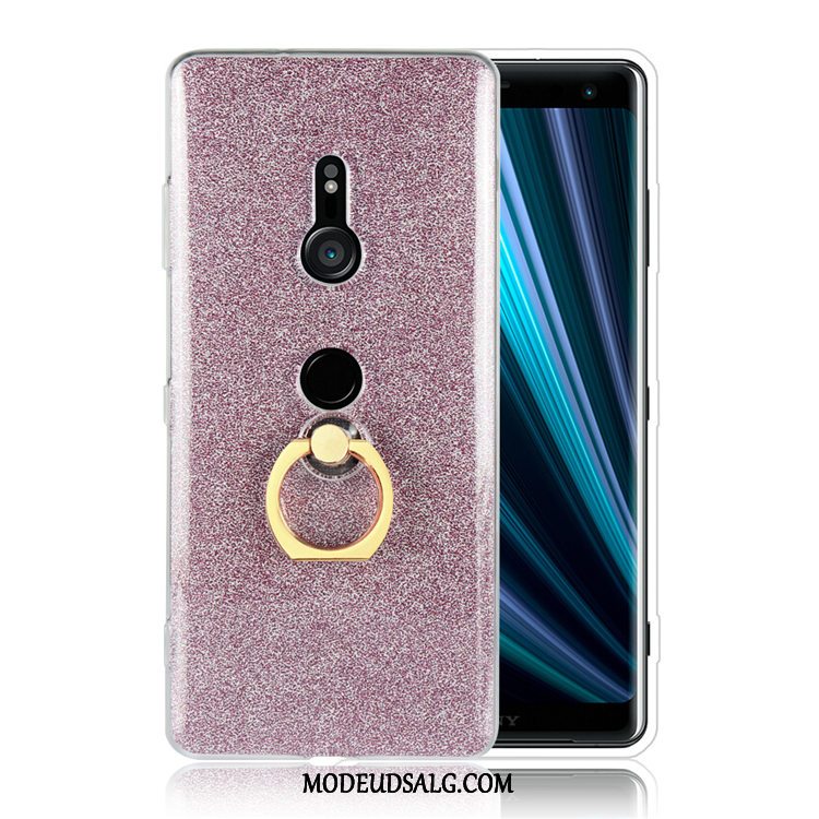 Sony Xperia Xz3 Etui Business Blød Pulver Cover Ring