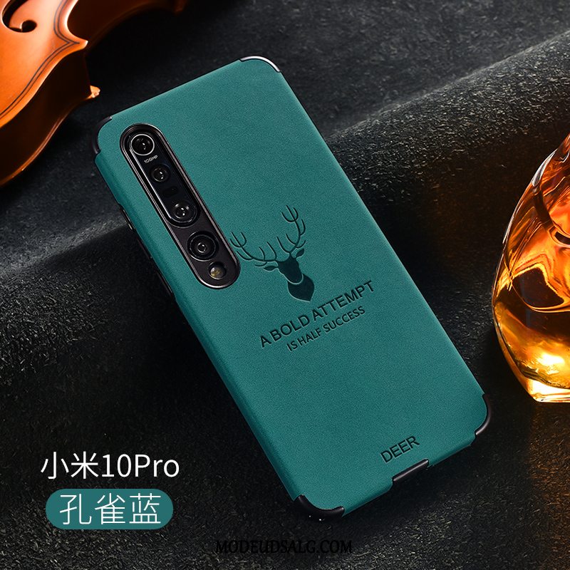 Xiaomi Mi 10 Pro Etui / Cover Mode Kreativ Trend Grøn Beskyttelse