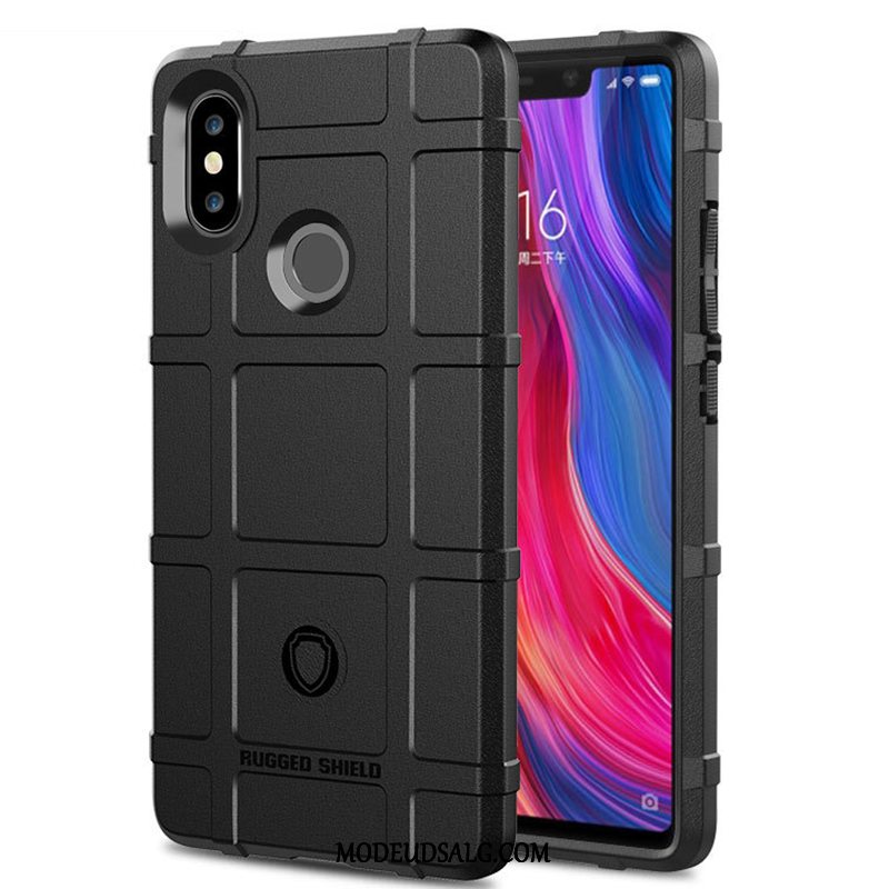 Xiaomi Mi 8 Etui Anti-fald Cover Sort Kreativ Ungdom