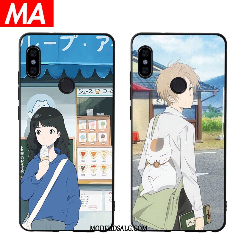 Xiaomi Mi 8 Etui / Cover Lille Sektion Blå Blød Unge