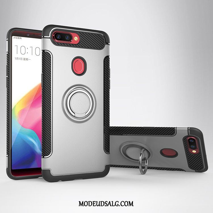 Xiaomi Mi 8 Lite Etui / Cover Ring Sølv Blød Ungdom Lille Sektion