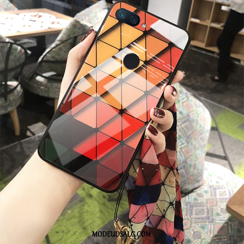 Xiaomi Mi 8 Lite Etui / Cover Spejl Hærdning Glas Trendy Net Red