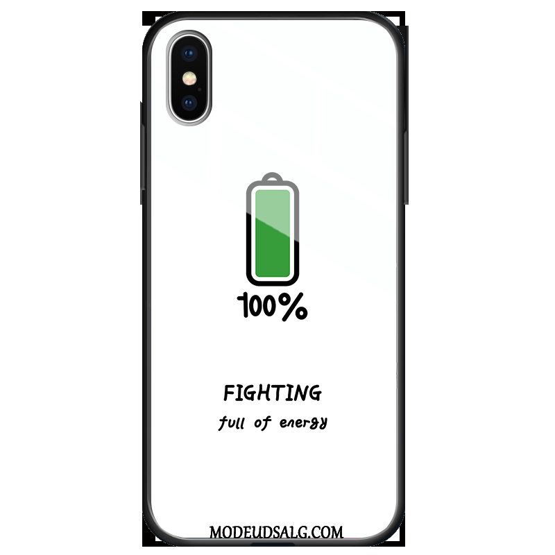 Xiaomi Mi 8 Pro Etui / Cover Af Personlighed Alt Inklusive Hvid Glas Lille Sektion