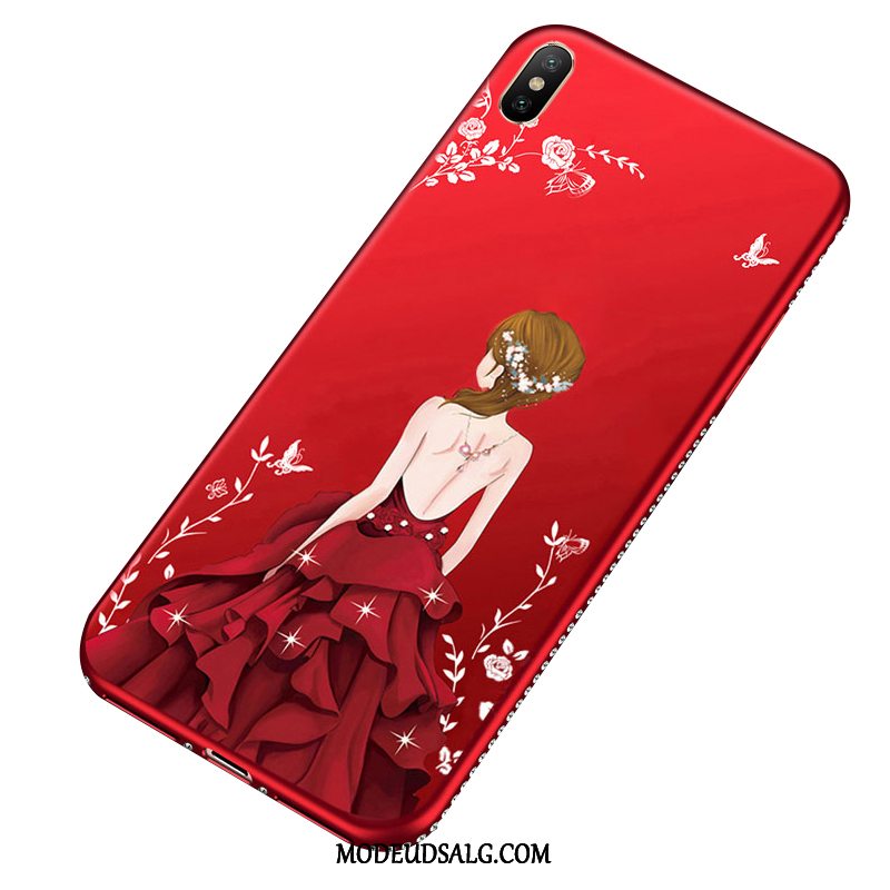 Xiaomi Mi 8 Pro Etui / Cover Anti-fald Trend Rød Alt Inklusive