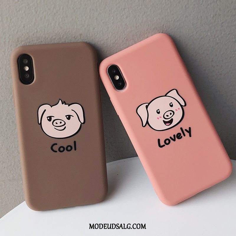 Xiaomi Mi 8 Pro Etui / Cover Smuk Rød Cartoon Blød