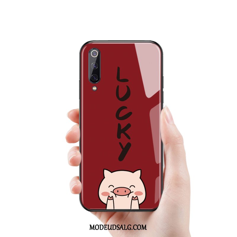 Xiaomi Mi 9 Etui Glas Spejl Smuk Rød Cover