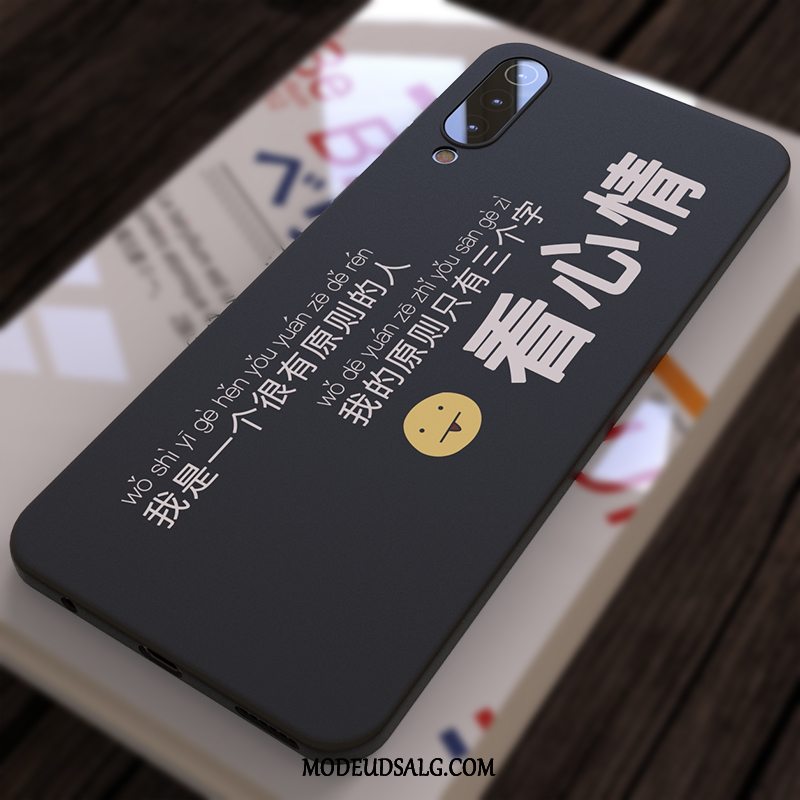 Xiaomi Mi 9 Etui Sort Smuk Kreativ Beskyttelse Nubuck