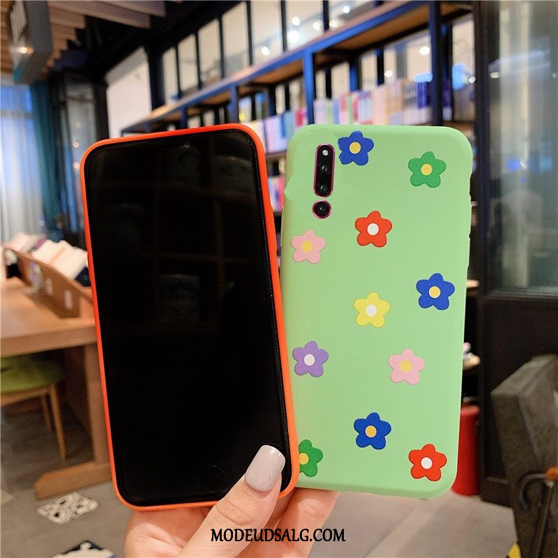 Xiaomi Mi 9 Se Etui / Cover Trend Membrane Anti-fald Grøn Lille Sektion