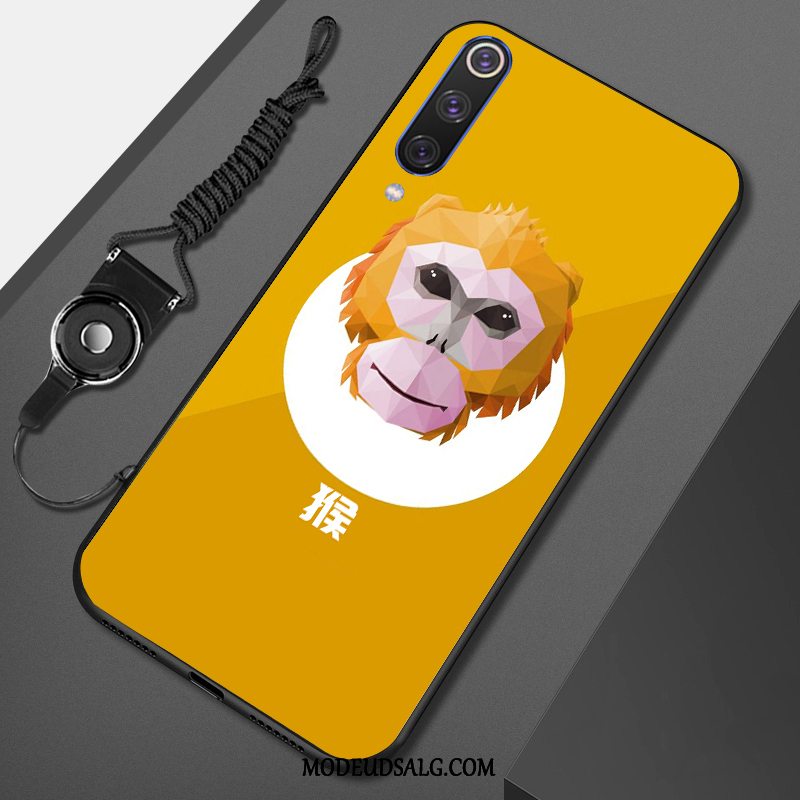 Xiaomi Mi 9 Se Etui Lille Sektion Relief Grøn Anti-fald Malet