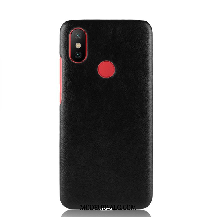 Xiaomi Mi A2 Etui / Cover Læder Anti-fald Litchi Lædertaske Mønster