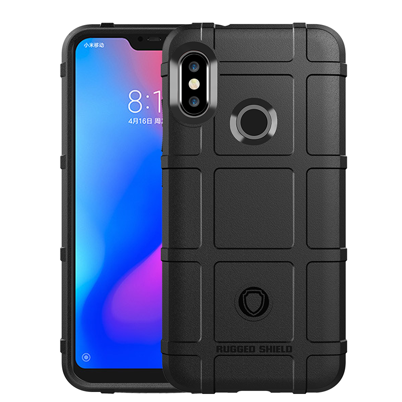 Xiaomi Mi A2 Lite Etui Cover Tre Forsvar Silikone Beskyttelse Skridsikre