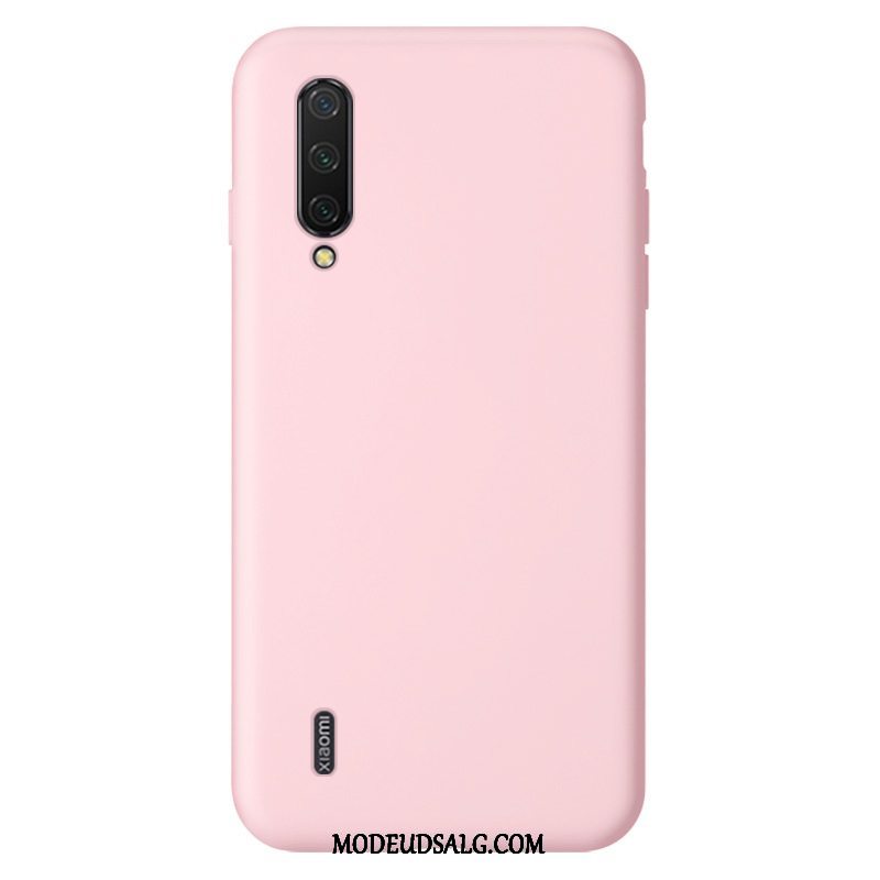 Xiaomi Mi A3 Etui Lyserød Pu Let Tynd Beskyttelse Lille Sektion