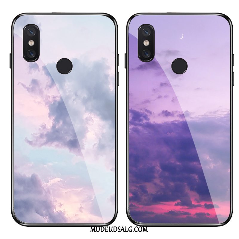 Xiaomi Mi Mix 3 Etui Beskyttelse Blød Lyse Lilla Blå