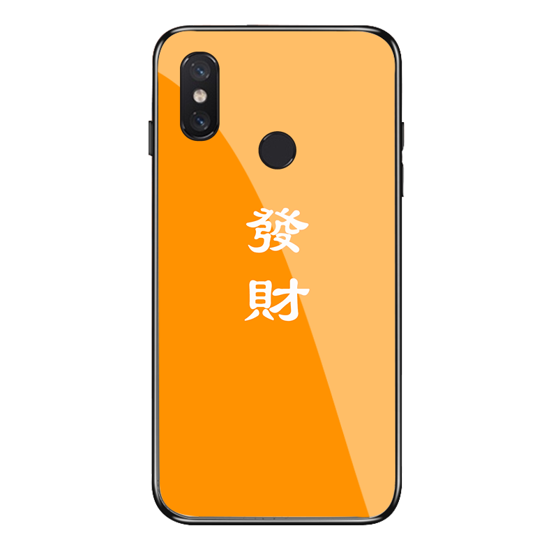 Xiaomi Mi Mix 3 Etui Spejl Kreativ Silikone Hærdet Glas Alt Inklusive