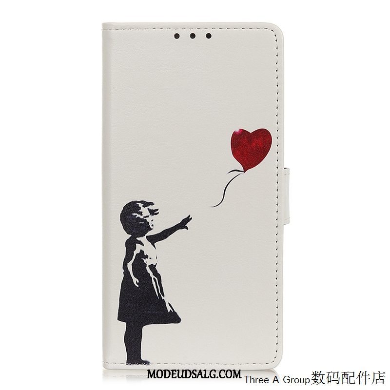 Xiaomi Mi Note 10 Etui Hvid Beskyttelse Cartoon Lille Sektion Cover