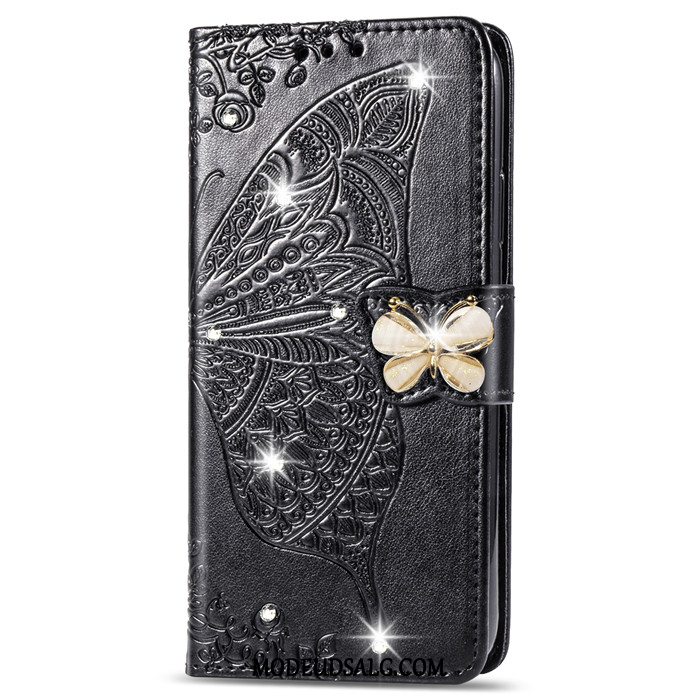 Xiaomi Redmi 6a Etui / Cover Tegnebog Beskyttelse Strass Lædertaske