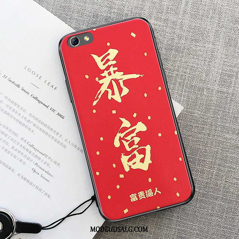 Xiaomi Redmi 6a Etui Joyous Rød Trend Cover Ny