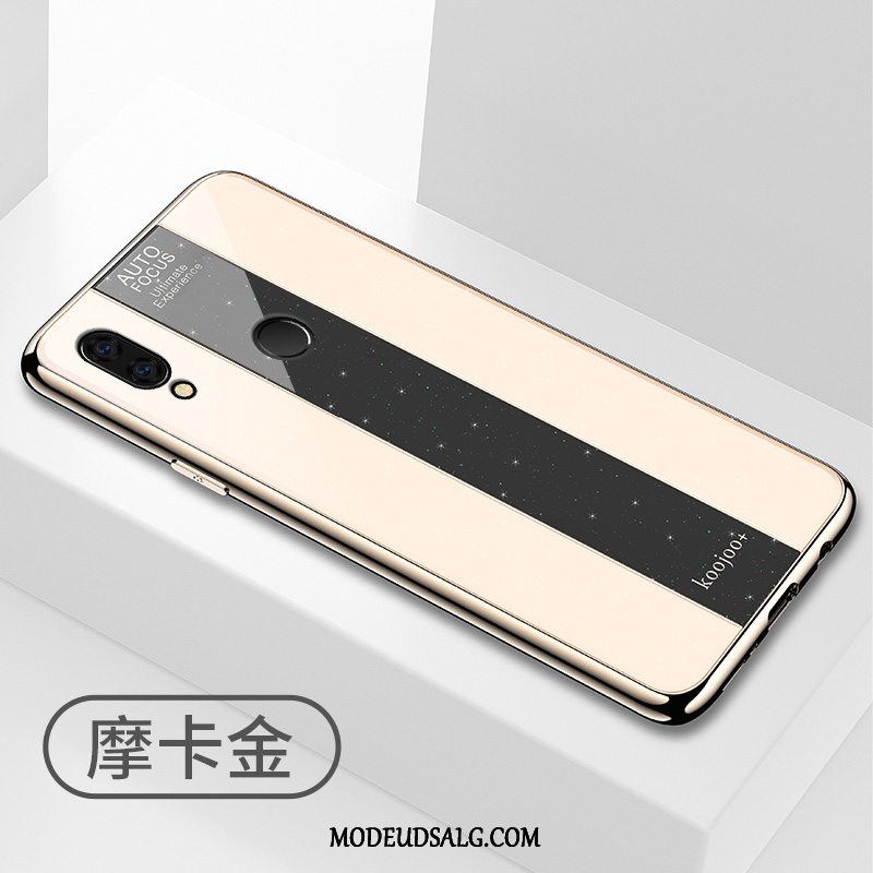 Xiaomi Redmi 7 Etui Hærdning Glas Cover Alt Inklusive Guld