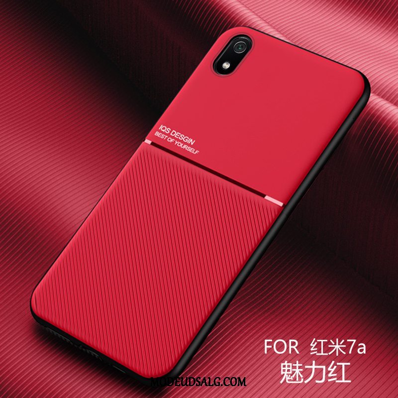 Xiaomi Redmi 7a Etui / Cover Læder Membrane Hård Alt Inklusive Nubuck
