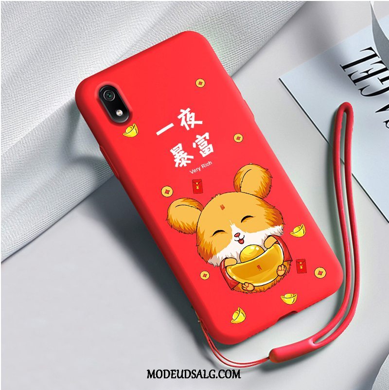 Xiaomi Redmi 7a Etui / Cover Ny Rød Blød Smuk