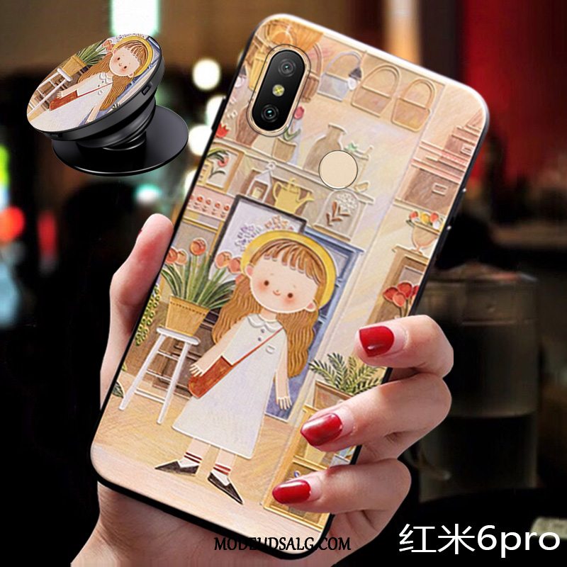 Xiaomi Redmi Note 6 Pro Etui / Cover Net Red Af Personlighed Beskyttelse Cartoon