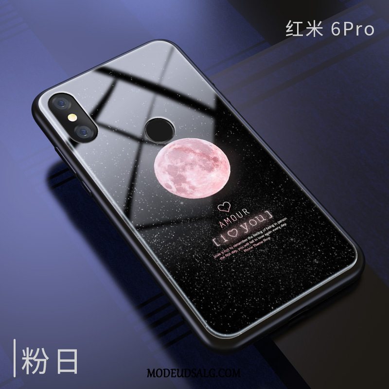 Xiaomi Redmi Note 6 Pro Etui / Cover Spejl Anti-fald Stjerneklar Silikone Lyse