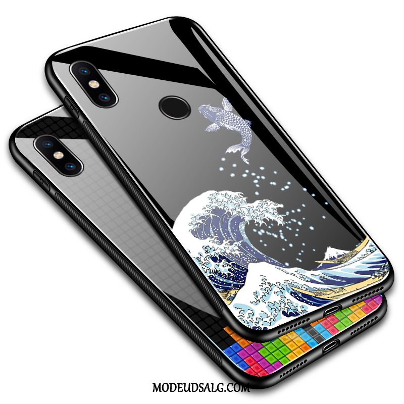 Xiaomi Redmi Note 6 Pro Etui Glas Cover Beskyttelse Alt Inklusive Anti-fald