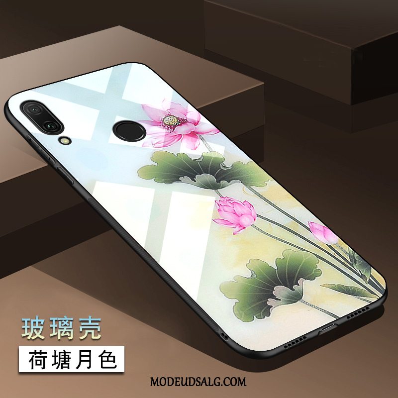 Xiaomi Redmi Note 7 Etui / Cover Silikone Rød Trend Beskyttelse Spejl