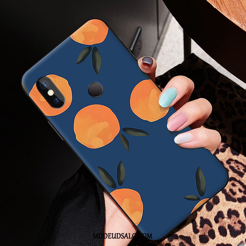 Xiaomi Redmi S2 Etui Cartoon Blå Trendy Elskeren Rød