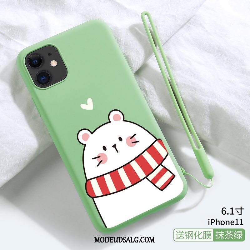 iPhone 11 Etui Trendy Tynd Silikone Cover Cartoon