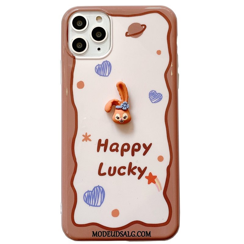 iPhone 11 Pro Etui Beskyttelse High End Cartoon Alt Inklusive Lyserød