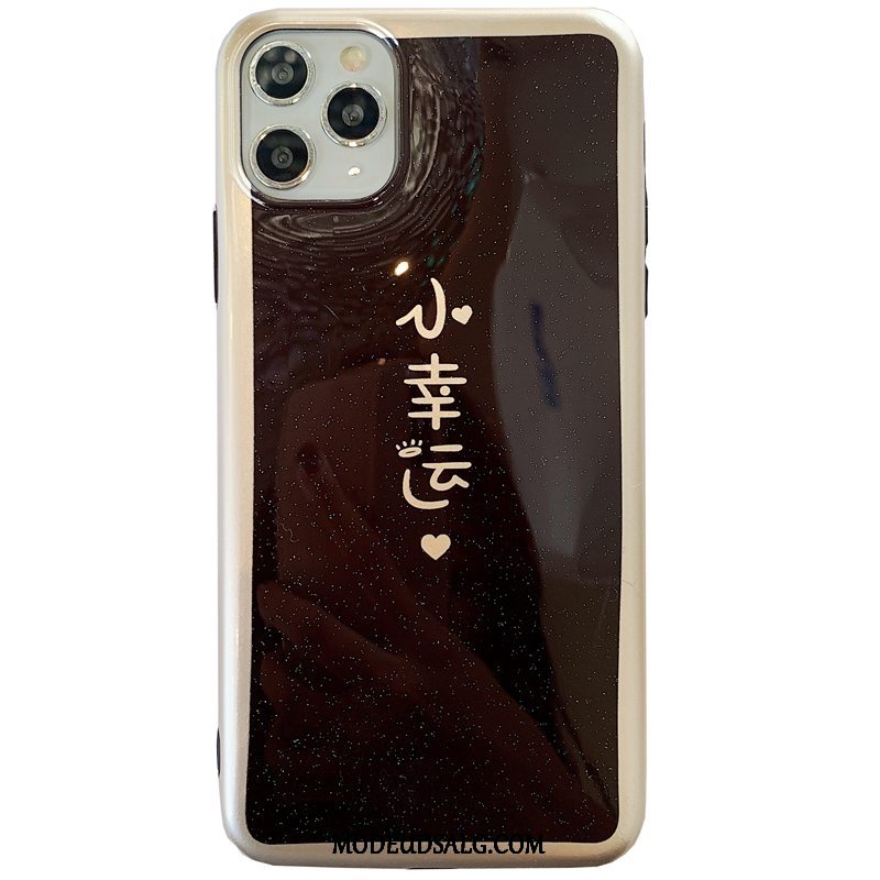 iPhone 11 Pro Etui / Cover Sort Smuk Silikone High End Kreativ