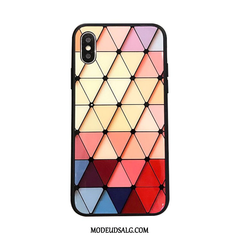 iPhone X Etui / Cover Kreativ Rombe Beskyttelse Af Personlighed