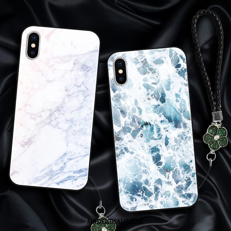 iPhone Xs Etui / Cover Elskeren Alt Inklusive Blød Glas Af Personlighed