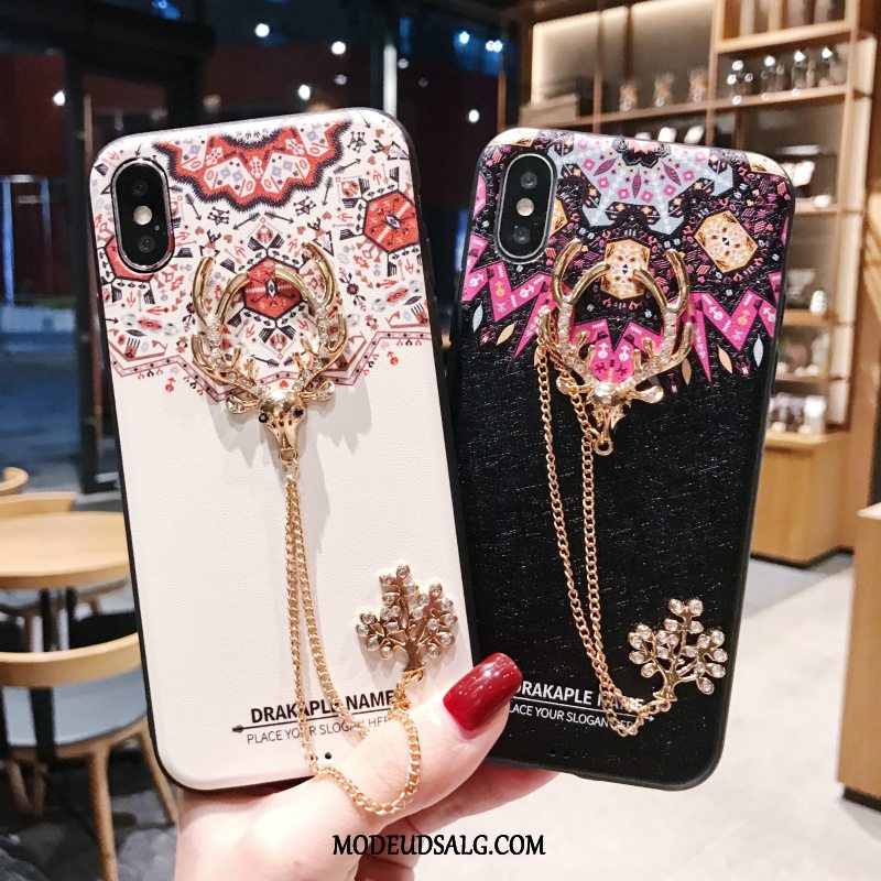 iPhone Xs Max Etui Kinesisk Stil Trend Net Red Palads Strass